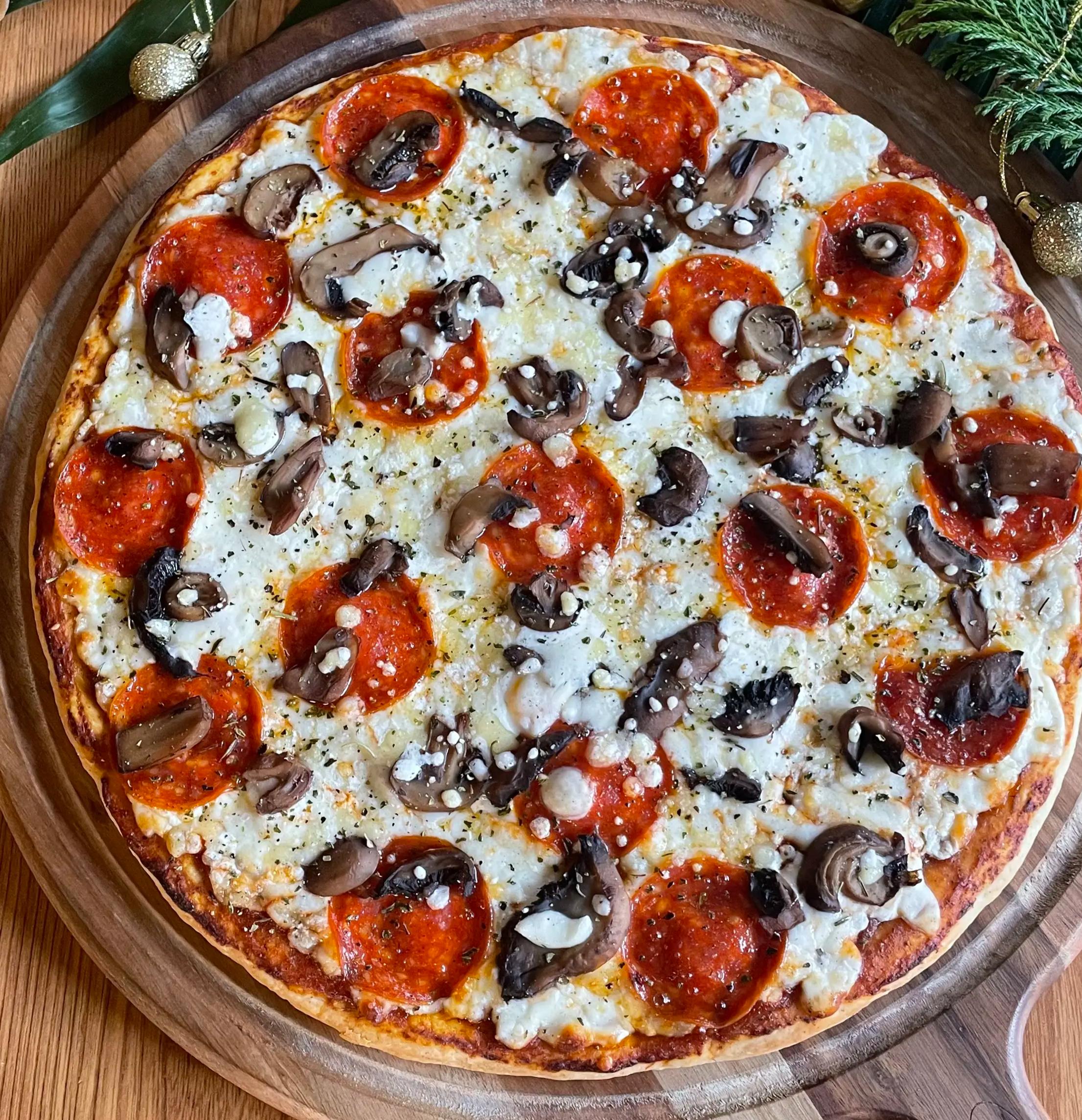 Pepperoni Champiñones